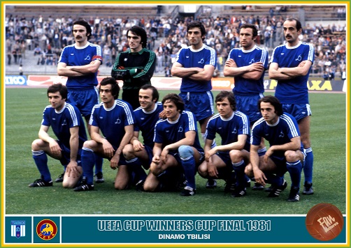 Orig.PRG    UEFA Cup  87/88     DINAMO TBILISI VICTORIA BUKAREST  ! SELTEN
