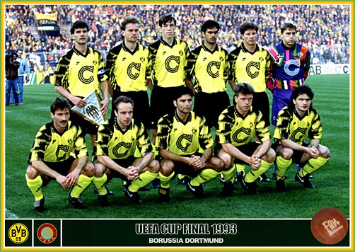 Programm UEFA Cup 1992/93 Borussia Dortmund Real Saragossa 