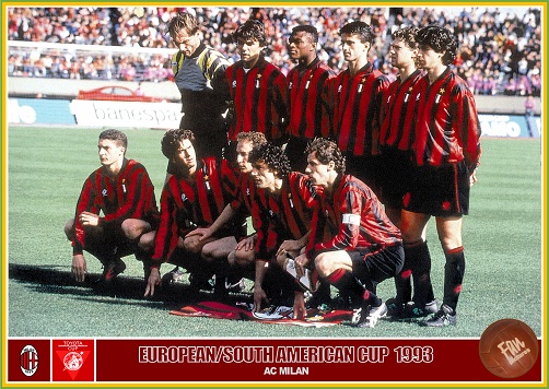 Fan pictures 1993 Intercontinental Cup. European/South American Cup