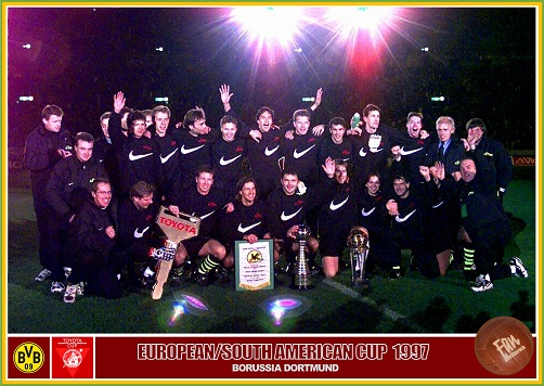 Fan pictures 1997 Intercontinental Cup. European/South American Cup