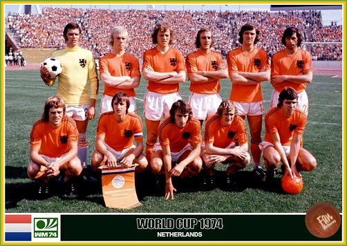 Fan pictures - 1974 FIFA World Cup West Germany. Netherlands team