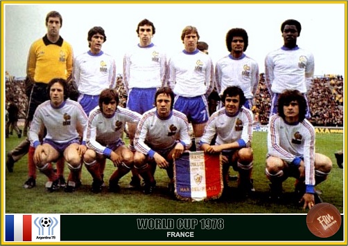 Fan pictures - 1978 FIFA World Cup Argentina. France team