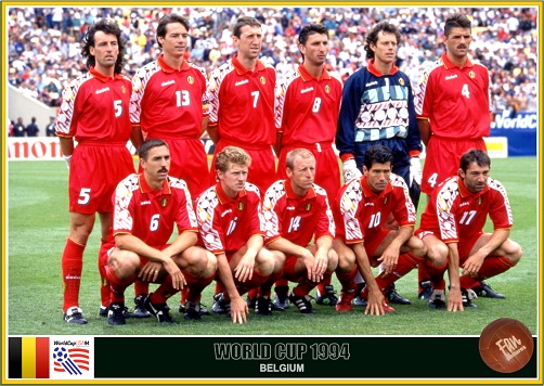 Fan pictures - 1994 FIFA World Cup United States. Belgium team