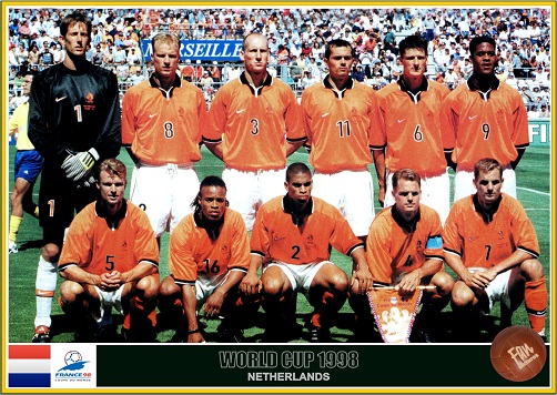 Fan pictures - 1998 FIFA World Cup France. Netherlands team