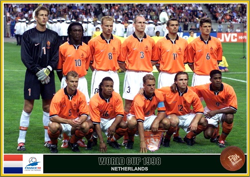 Fan pictures - 1998 FIFA World Cup France. Netherlands team