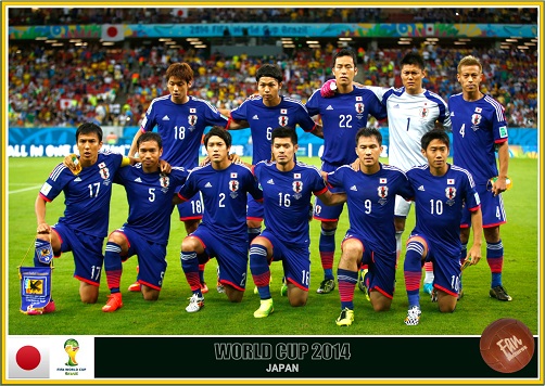 Fan pictures - 2014 FIFA World Cup Brazil. Japan team